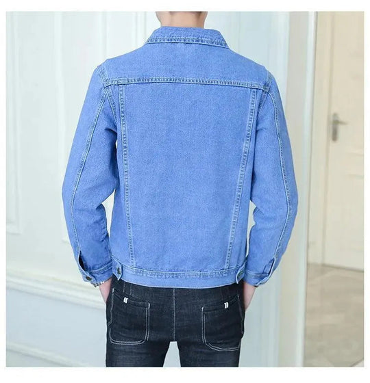 Heidi-Mode | Revers Denim Jacke Herren