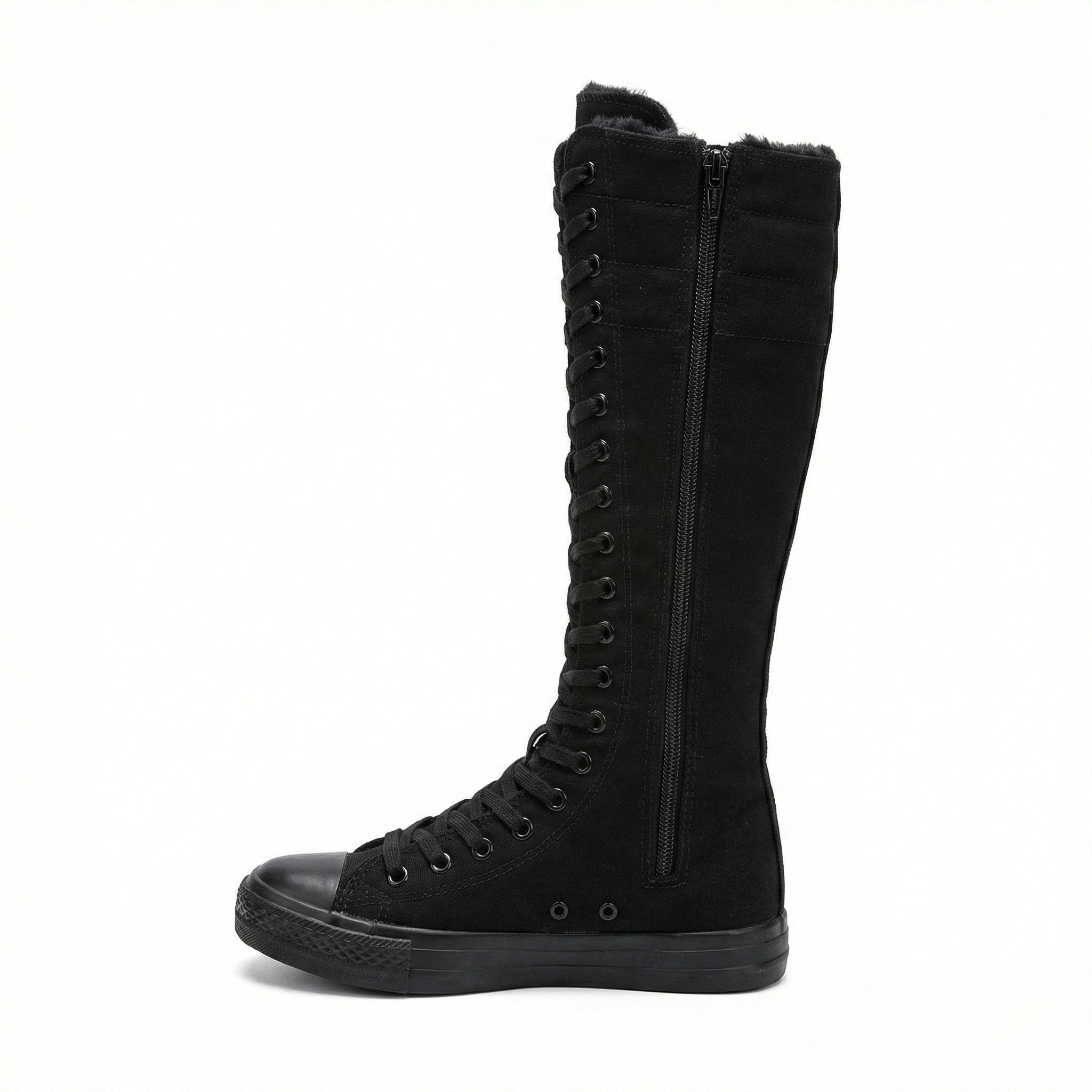 Heidi-Mode - Schnürstiefel mit Quasten