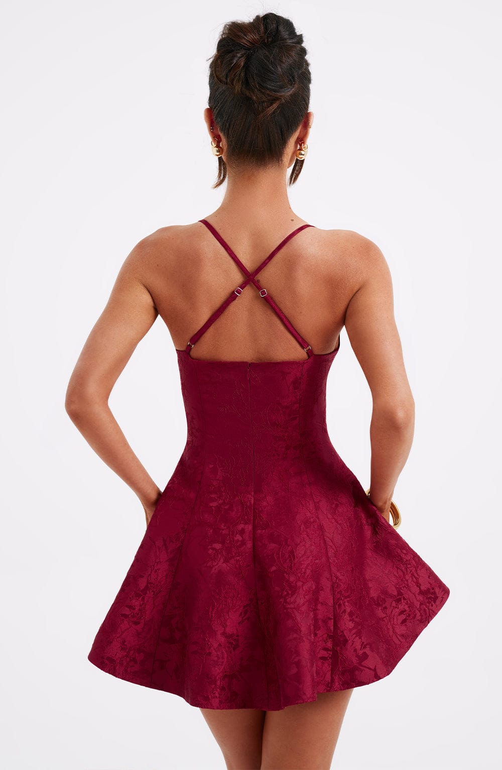 Roter Playsuit