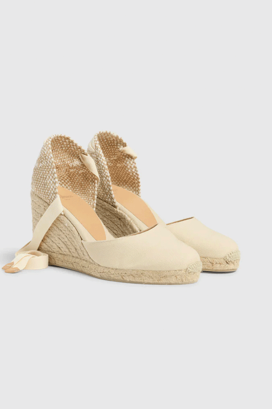 WEDGES "CARINA" IVORY