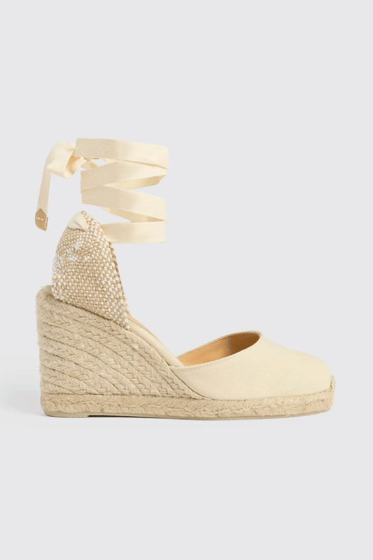 WEDGES "CARINA" IVORY