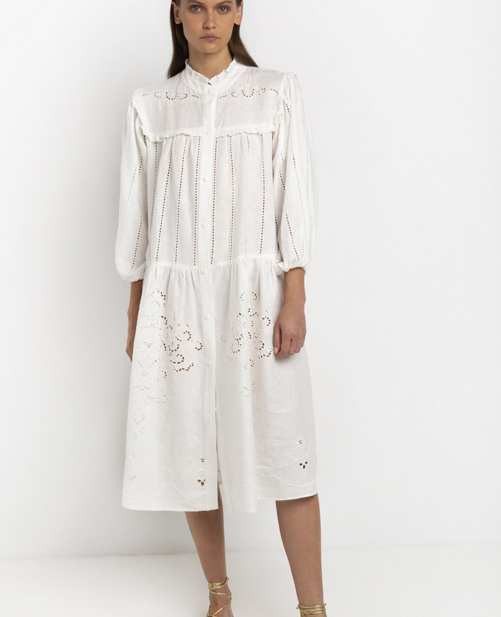 DRESS LINEN  "FLEUR"