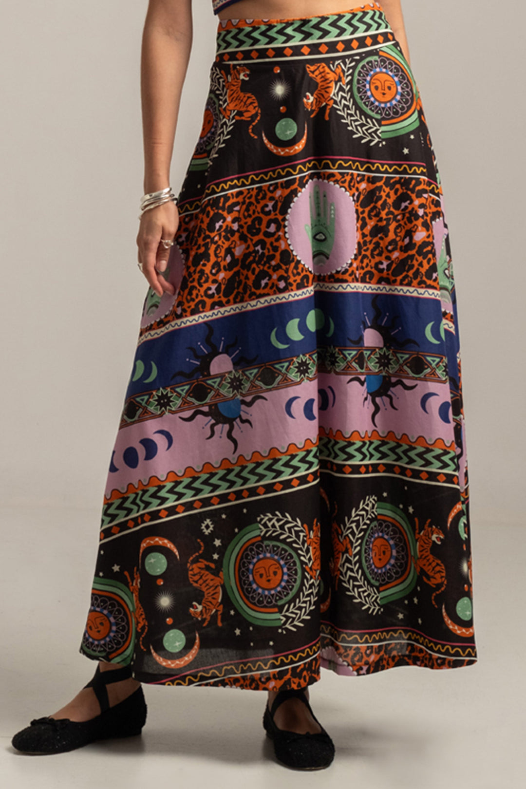 SKIRT "MYTHOLOGY" MULTICOLOR