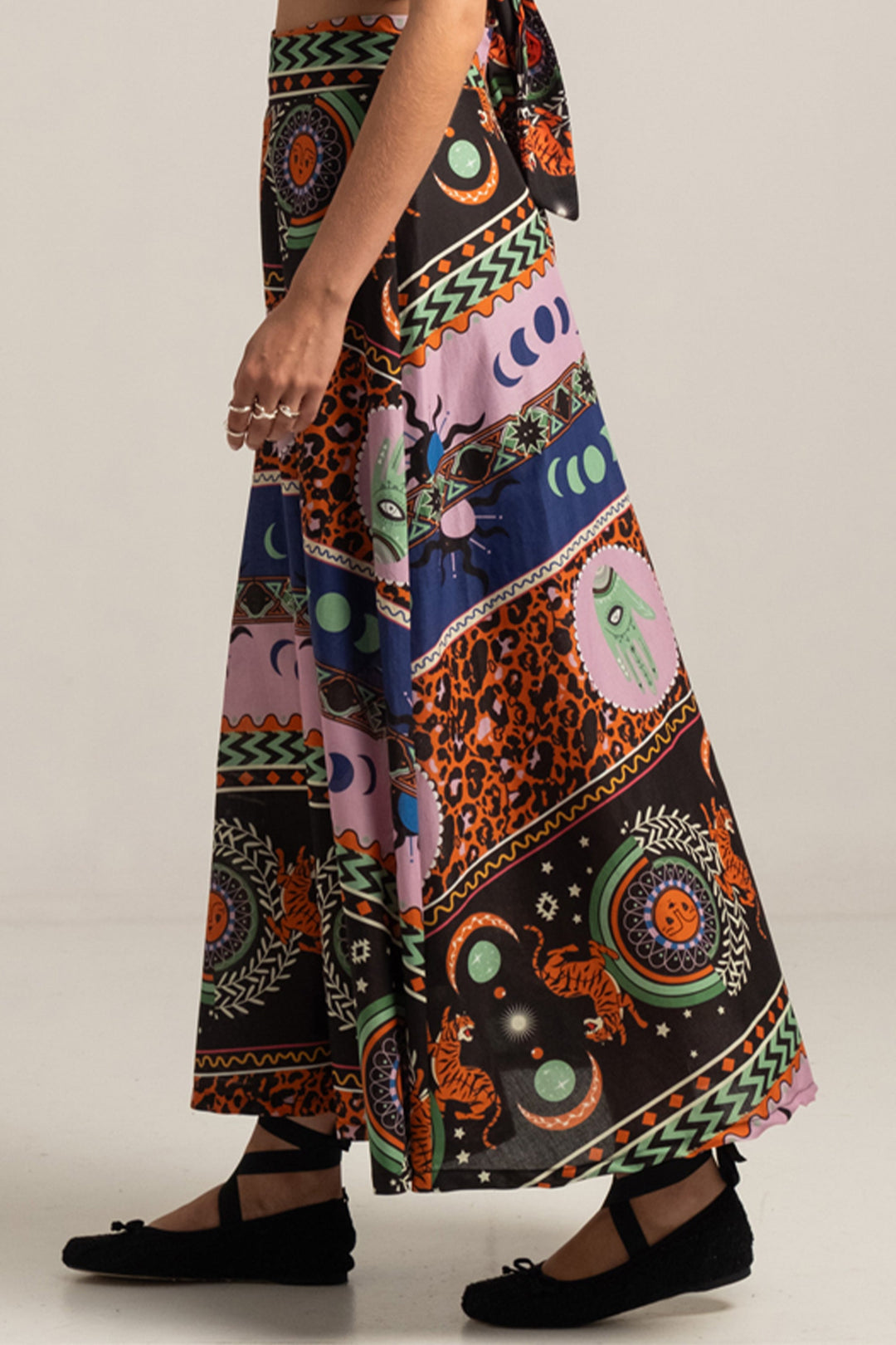 SKIRT "MYTHOLOGY" MULTICOLOR