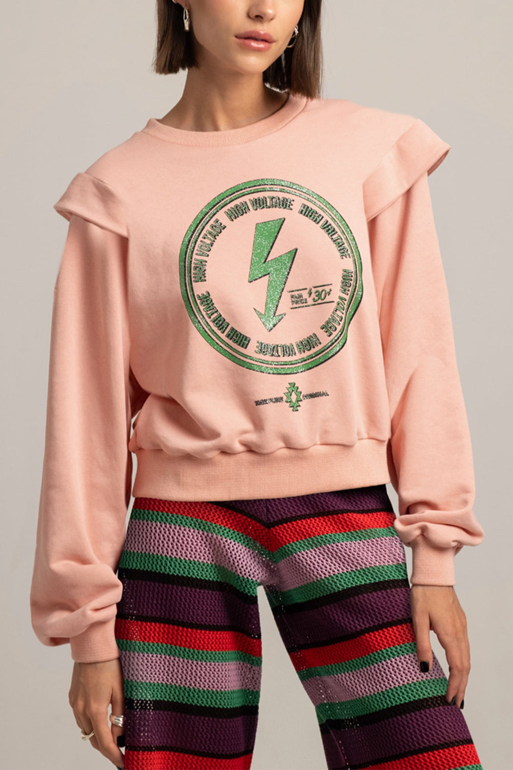 SWEATSHIRT "ELECTRIC GLITTER"