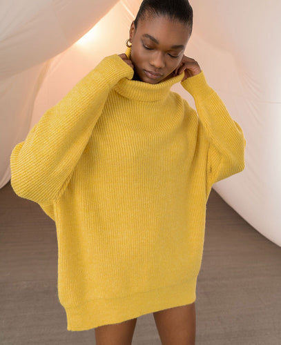 TURTLENECK PULLOVER SOFT YELLOW