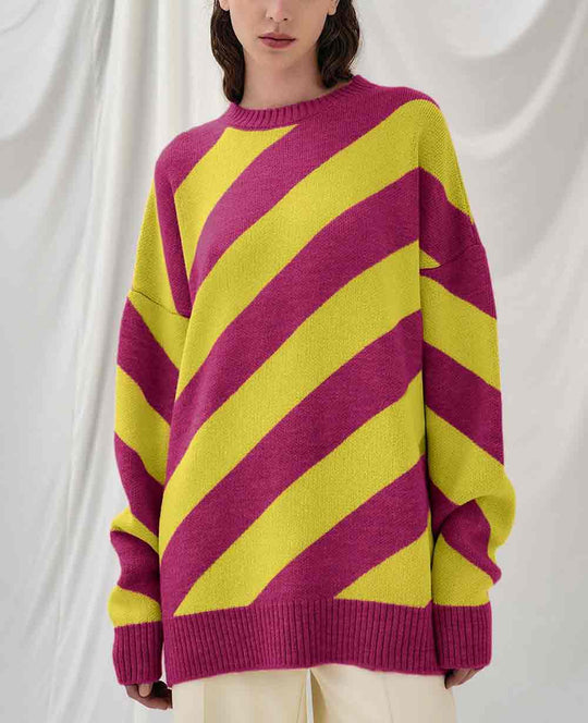 KNIT PULLOVER "STRIPES"