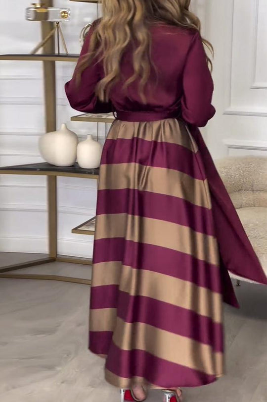 Heidi-Mode | St Stylish Gestreifte Kleid