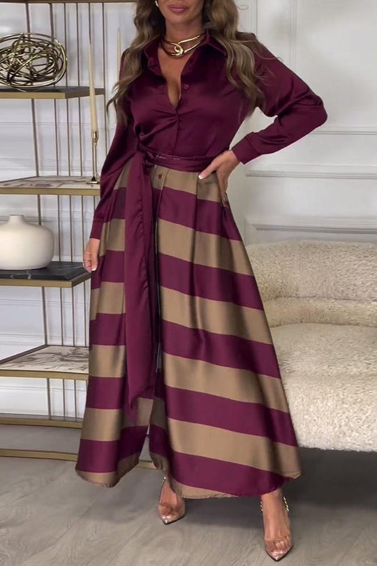 Heidi-Mode | St Stylish Gestreifte Kleid