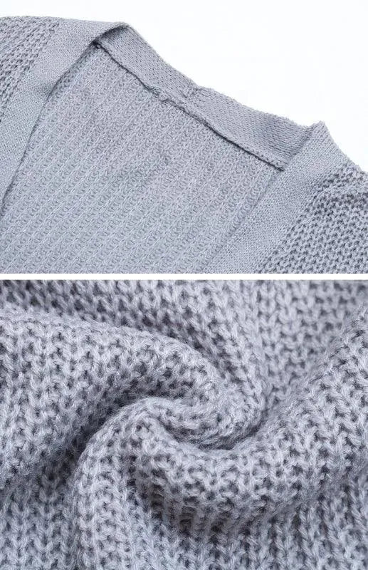 Heidi-Mode | Bequemer Strick Damen Strickjacke Pullover