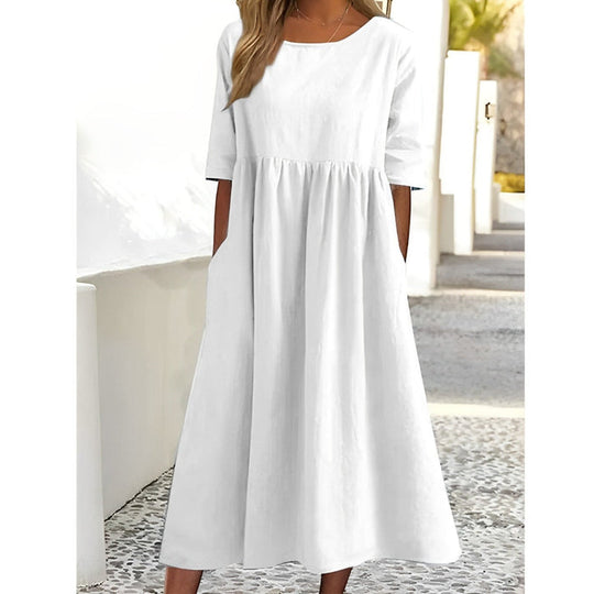 Bequemes Sommerkleid für Damen