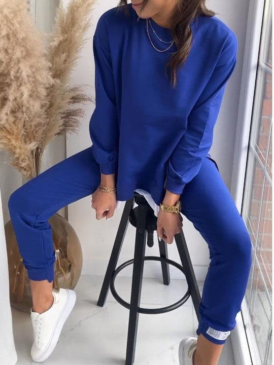 Heidi-Mode | Bequemes Sweatshirt- und Hosen-Set für Frauen