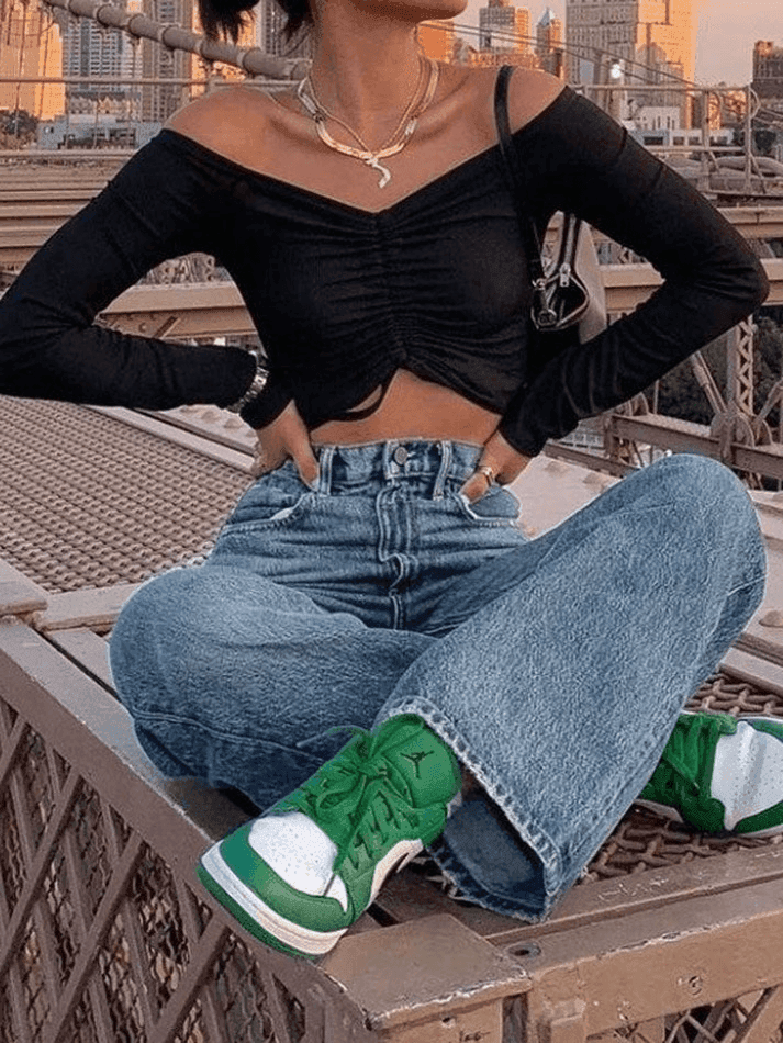 Heidi-Mode | Hell Gewaschene Boyfriend Jeans