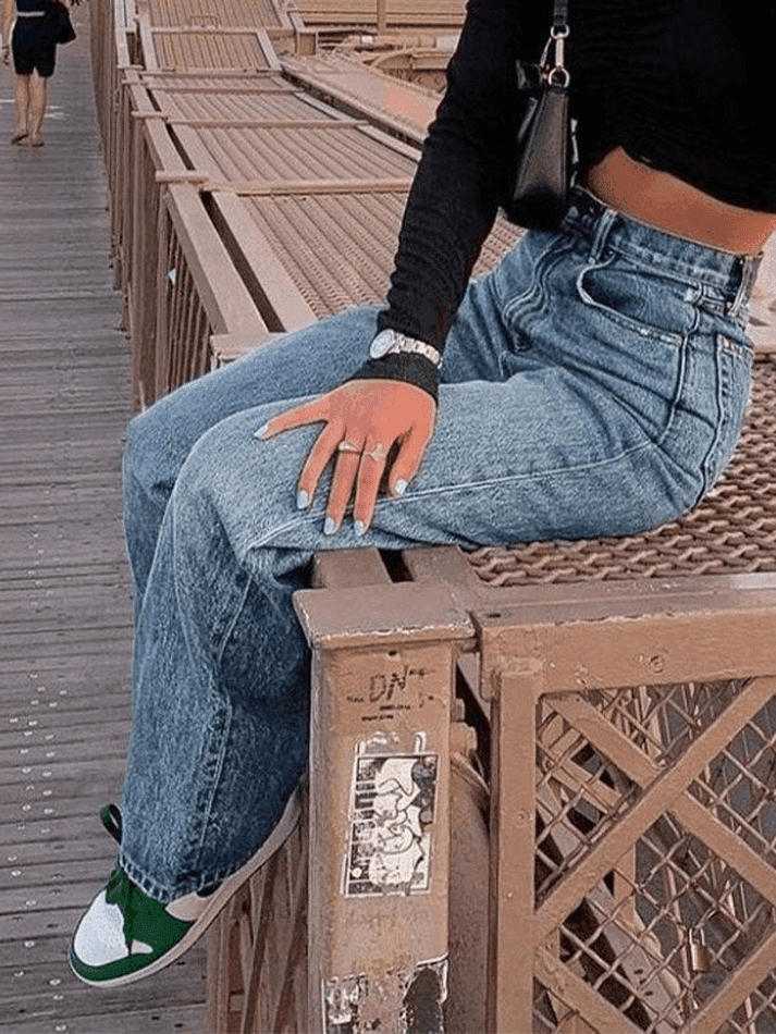Heidi-Mode | Hell Gewaschene Boyfriend Jeans