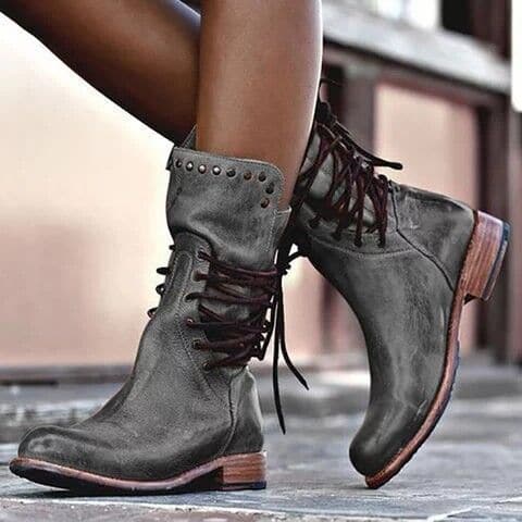 Heidi-Mode | Lederstiefel für Frauen Stylische Lederstiefel für Damen