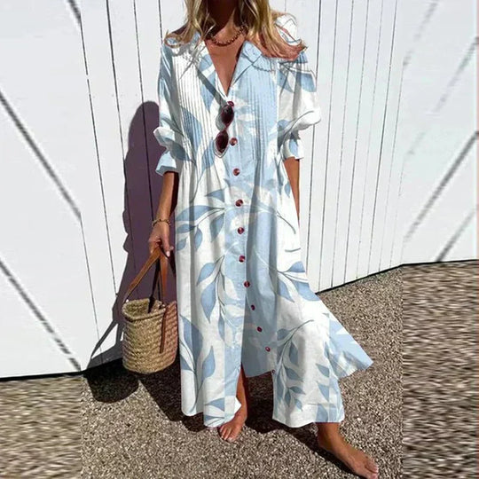 Heidi-Mode | Klassisches Boho Maxi Kleid