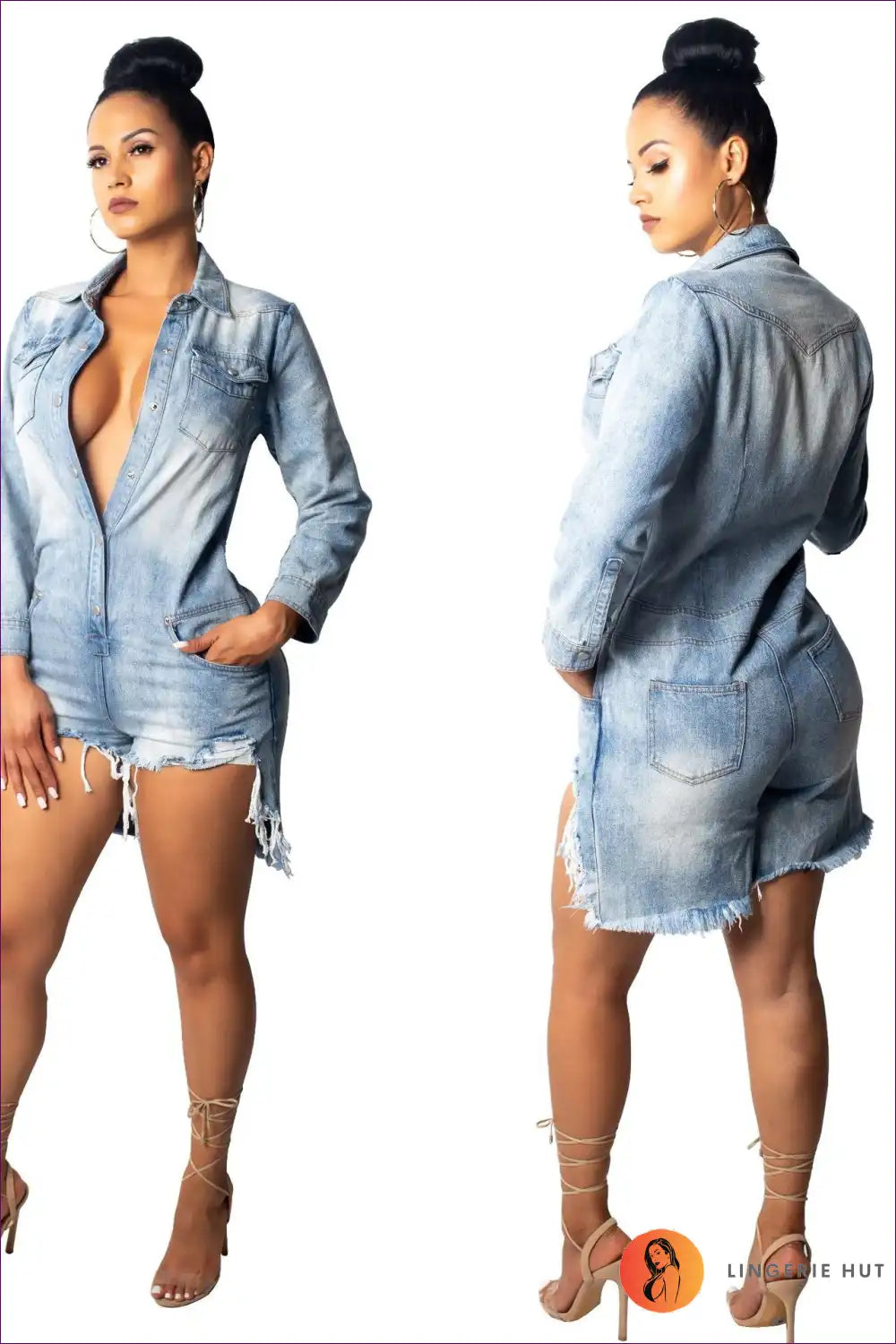 Heidi-Mode | Stylischer Denim-Overall – Mühelos cool