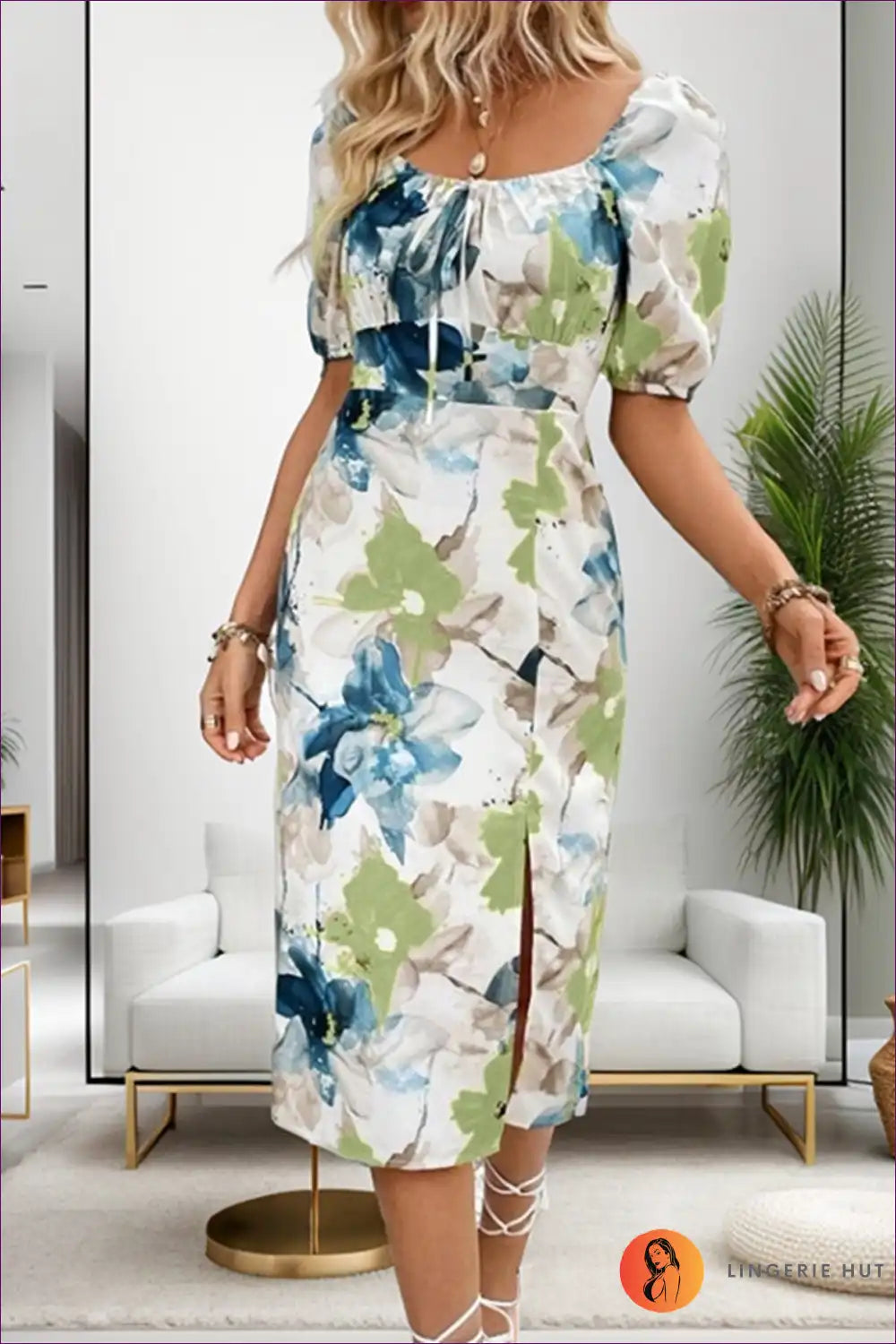 Heidi-Mode | Sexy Floral Summer Dress – Köpfe jetzt drehen