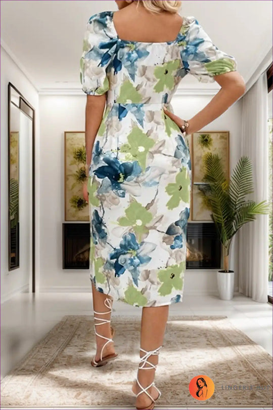 Heidi-Mode | Sexy Floral Summer Dress – Köpfe jetzt drehen