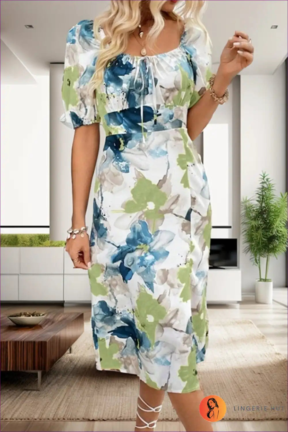 Heidi-Mode | Sexy Floral Summer Dress – Köpfe jetzt drehen