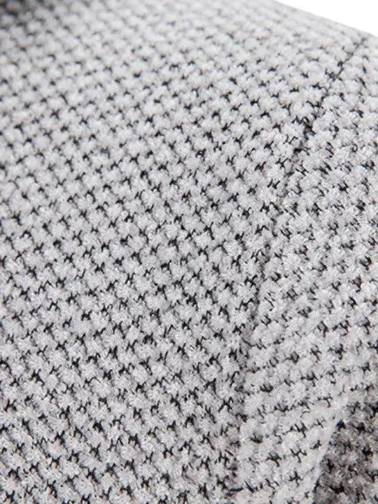 Heidi-Mode | Kapuzen Reißverschluss Männer Strickjacke Pullover