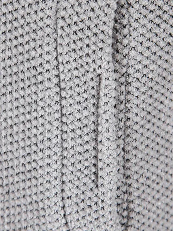 Heidi-Mode | Kapuzen Reißverschluss Männer Strickjacke Pullover