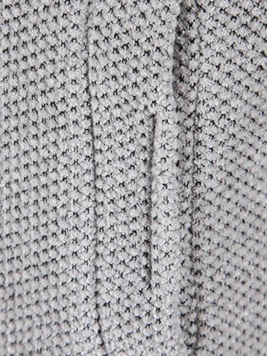 Heidi-Mode | Kapuzen Reißverschluss Männer Strickjacke Pullover