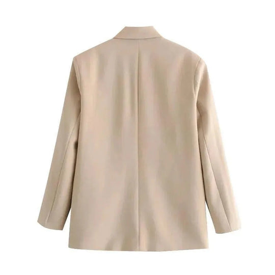Heidi-Mode | Lockere Blazer Damen - Freizeit - Unifarben