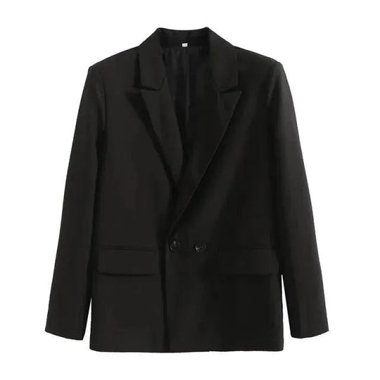 Heidi-Mode | Lockere Blazer Damen - Freizeit - Unifarben