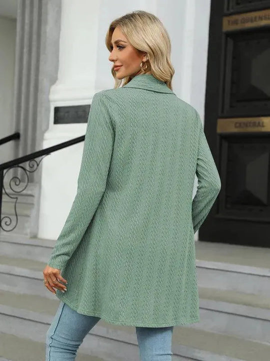 Heidi-Mode | Kragen Strickjacke Top