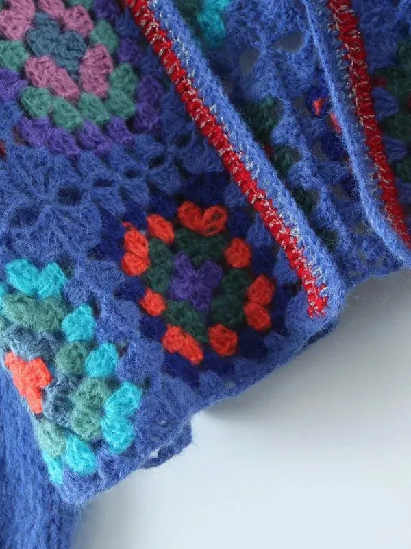 Heidi-Mode | Häkel Frauen Strickjacke Pullover