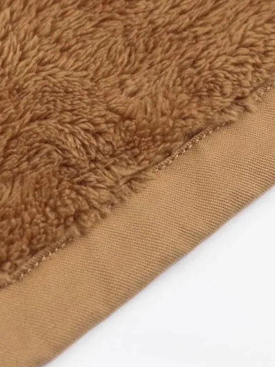 Heidi-Mode | Lockere Stehkragen Kapuzenjacke für Herren Winter