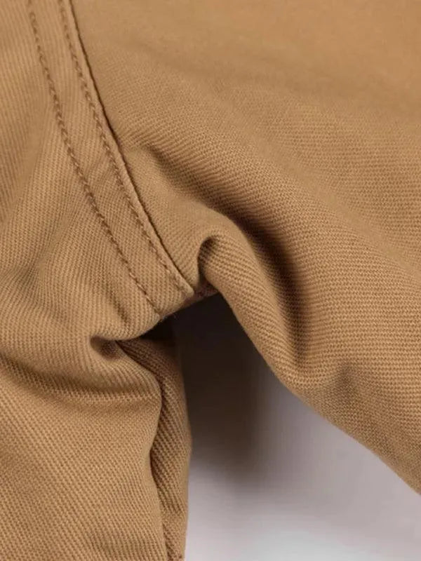 Heidi-Mode | Lockere Stehkragen Kapuzenjacke für Herren Winter