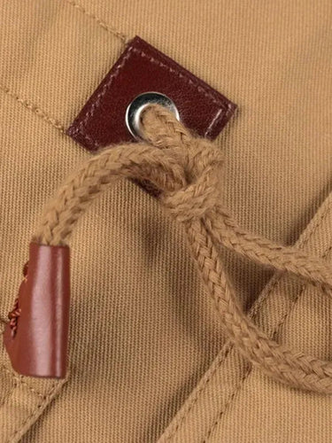 Heidi-Mode | Lockere Stehkragen Kapuzenjacke für Herren Winter