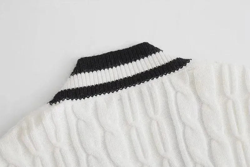 Heidi-Mode | Gestreifte Strickjacken für Frauen