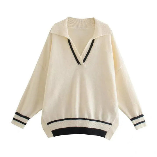 Heidi-Mode | Gestreifte Pullover Pullover für Frauen