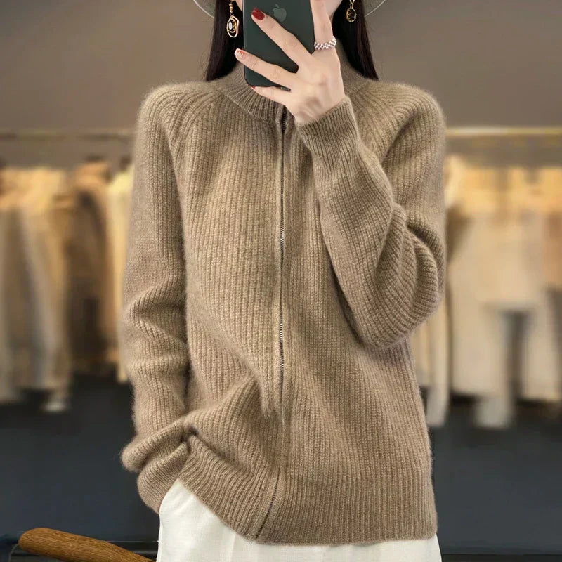 Heidi-Mode | Casual Weste mit Reißverschluss für Damen