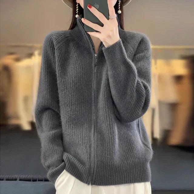 Heidi-Mode | Casual Weste mit Reißverschluss für Damen