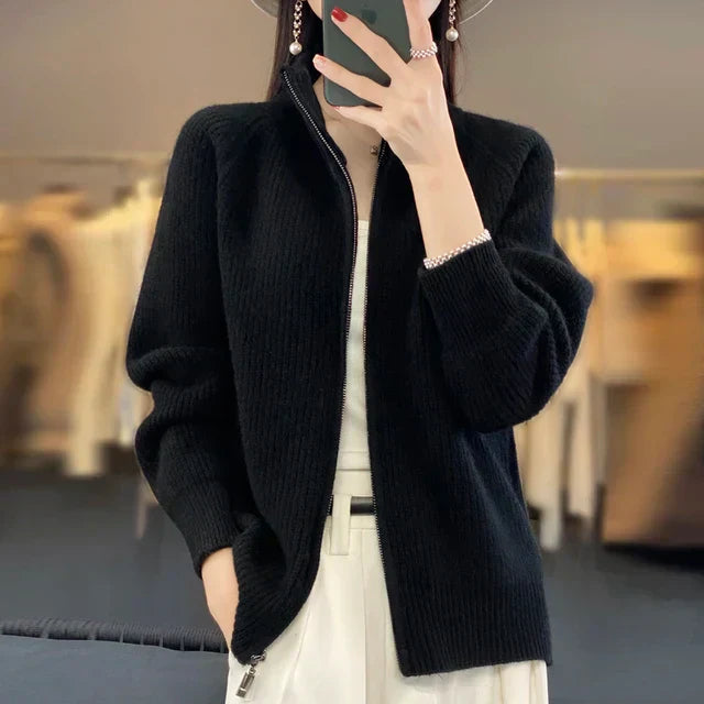 Heidi-Mode | Casual Weste mit Reißverschluss für Damen