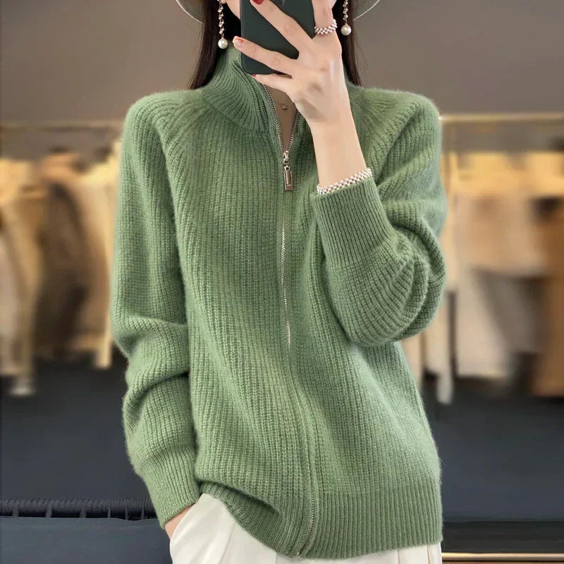 Heidi-Mode | Casual Weste mit Reißverschluss für Damen
