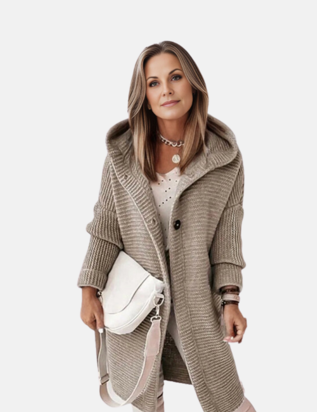 Heidi-Mode | Vest Met Capuchon Voor Dames
