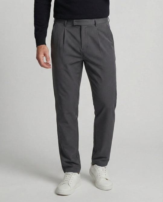 Herren Elegante Anzughose mit Struktur