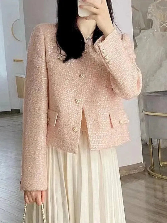 Heidi-Mode | Luxus Frauen Tweed-Jacke