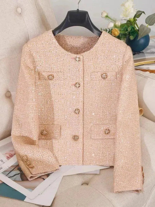 Heidi-Mode | Luxus Frauen Tweed-Jacke