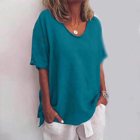 Heidi-Mode | Bequeme Lockere Bluse für Frauen