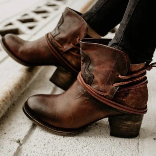 Neu Stiefel Frauen Lederschuhe