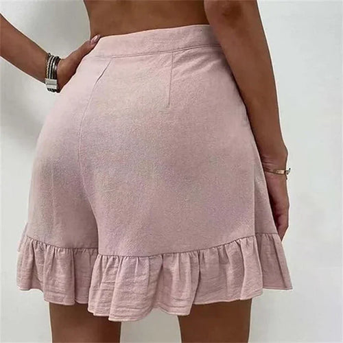 Elegante lässige Plissee-Shorts