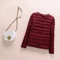 Heidi-Mode | Kragenlose Daunenjacke Frauen