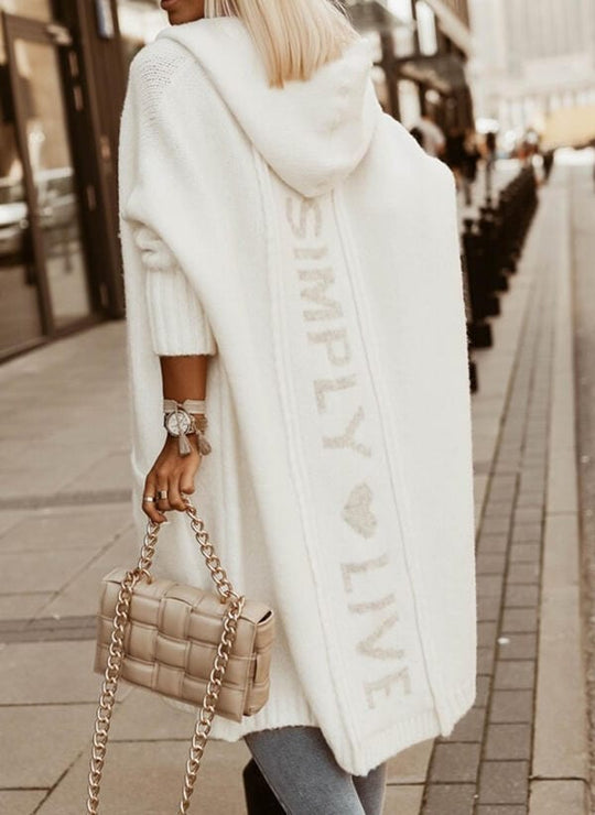 Heidi-Mode | Langer Kapuzenmantel