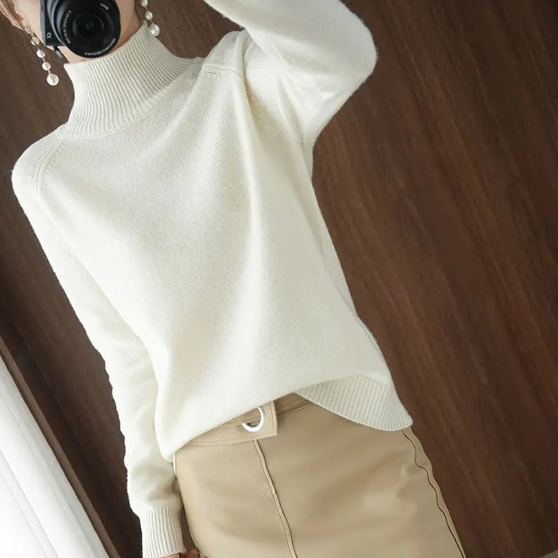 Heidi-Mode Kuscheliger Strickpullover